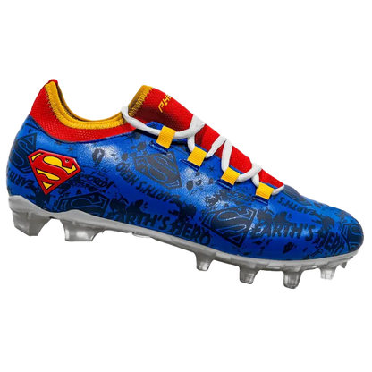 Superman Football Cleats - Velocity 2.0 by Phenom Elite Phenom Elite Brand