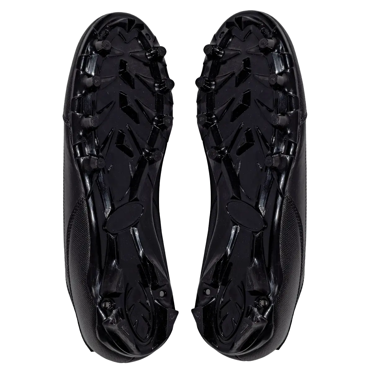 Velocity 3.0: Football Cleats - Black Phenom Elite Brand