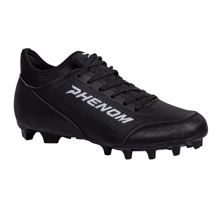 Velocity 3.0: Football Cleats - Black Phenom Elite Brand