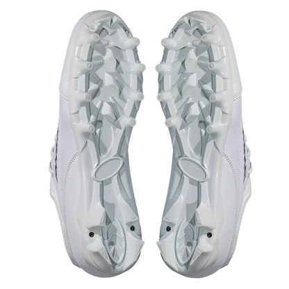 Velocity 3.0: Football Cleats - White Phenom Elite Brand