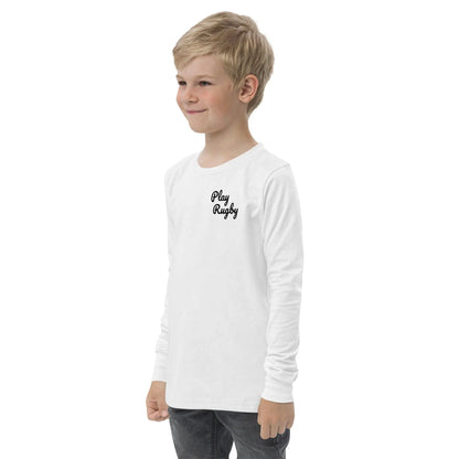 Youth Rugby long sleeve tee L2N2  White / L