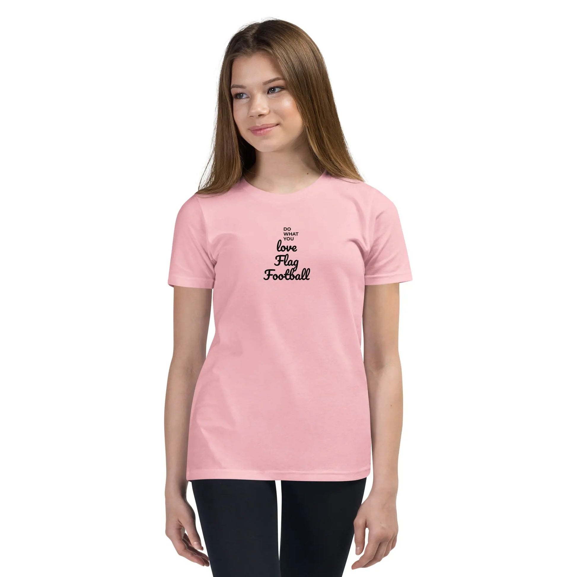 Youth Short Sleeve T-Shirt L2N2  Pink / XL
