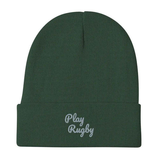 Embroidered Rugby Beanie - L2N2 - L2N2