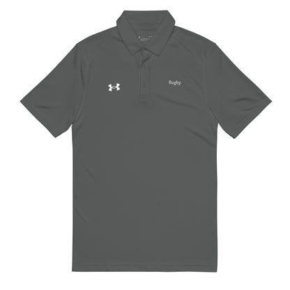 Under Armour® men's polo shirt in relaxed fit with breathable, anti-odor fabric and 3-button placket