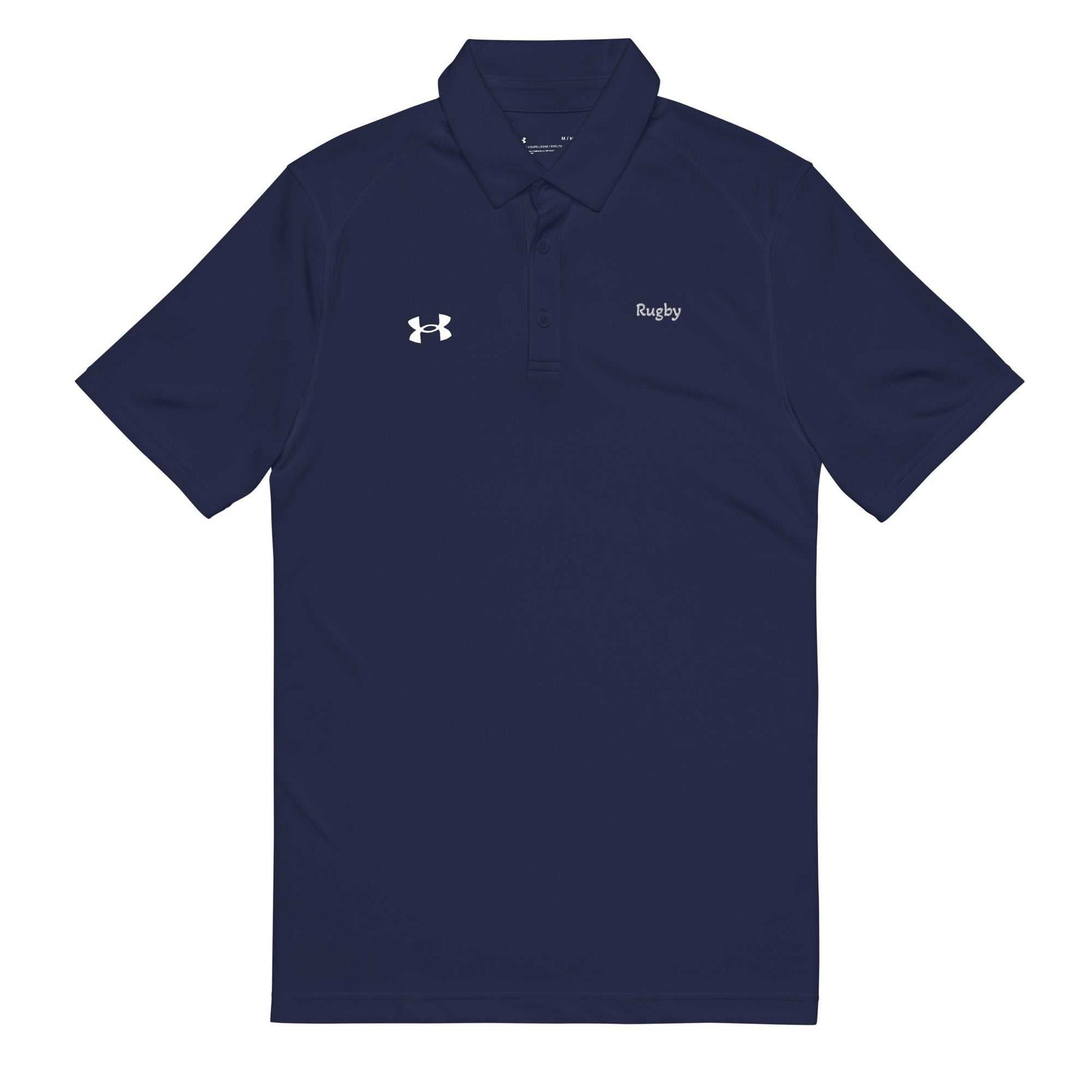 Under Armour® men's polo shirt in breathable polyester with anti-odor technology and relaxed fit
