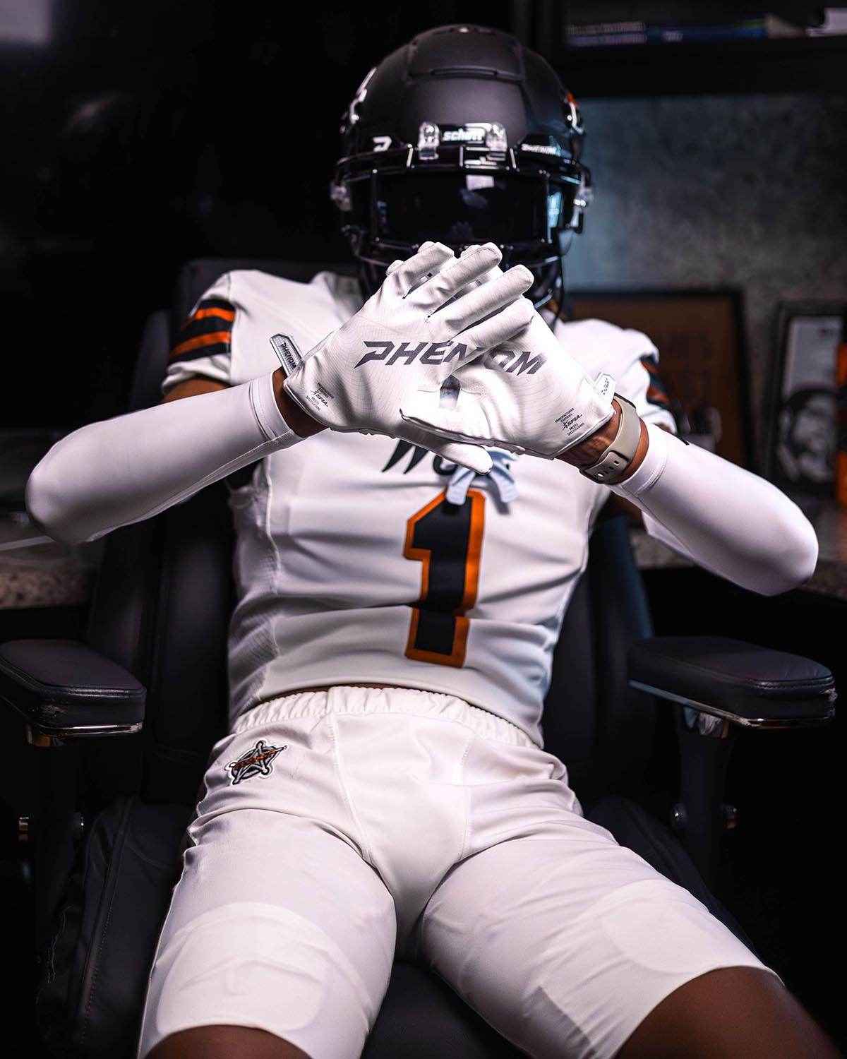 Phenom Elite VPS5 Adult Football Gloves - Team Colors