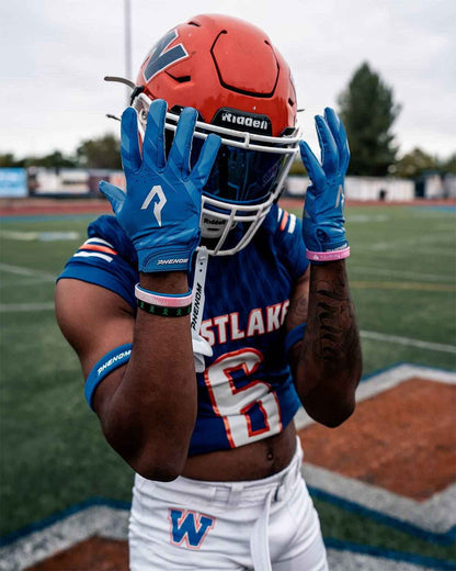 Phenom Elite VPS5 Adult Football Gloves - Team Colors