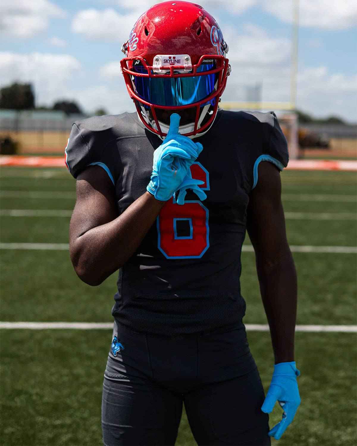 Phenom Elite VPS5 Adult Football Gloves - Team Colors