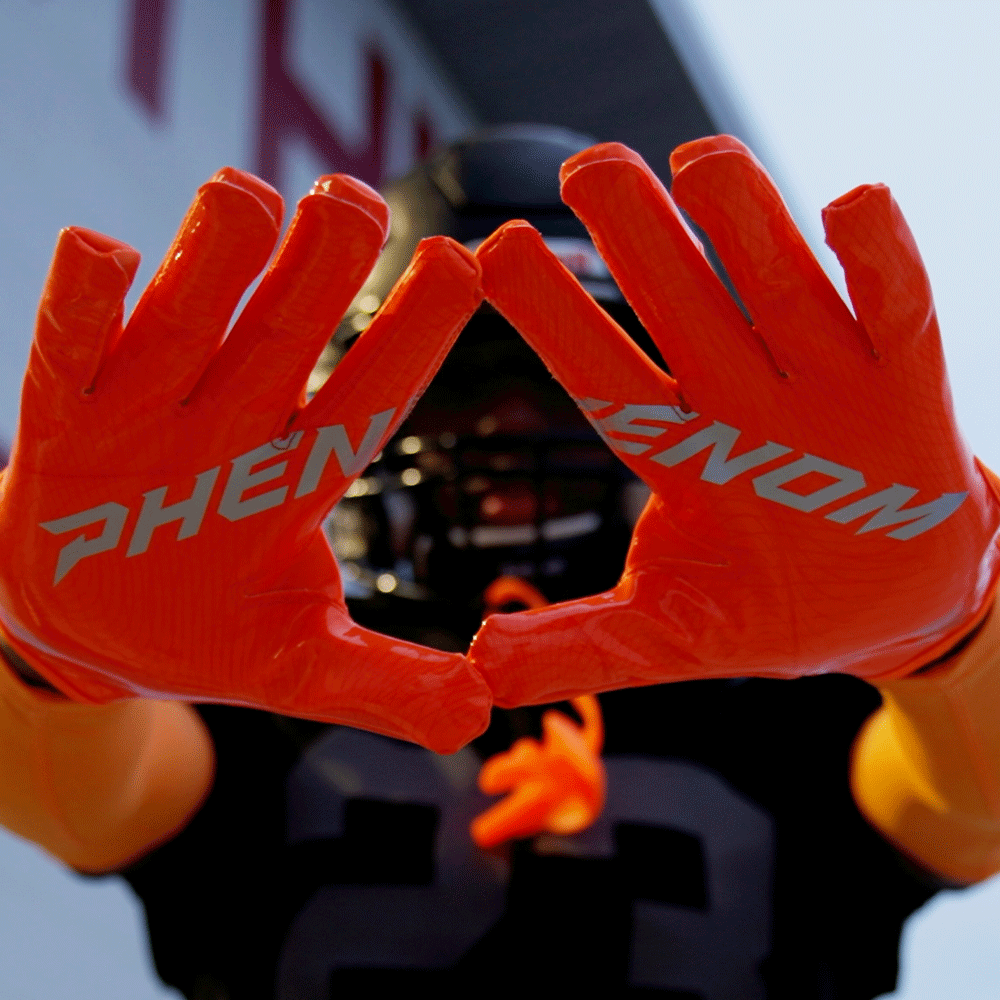 Phenom Elite VPS5 Adult Football Gloves - Team Colors - L2N2