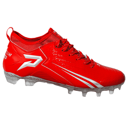 Quantum Speed: Football Cleats - Red - Team Colors - L2N2