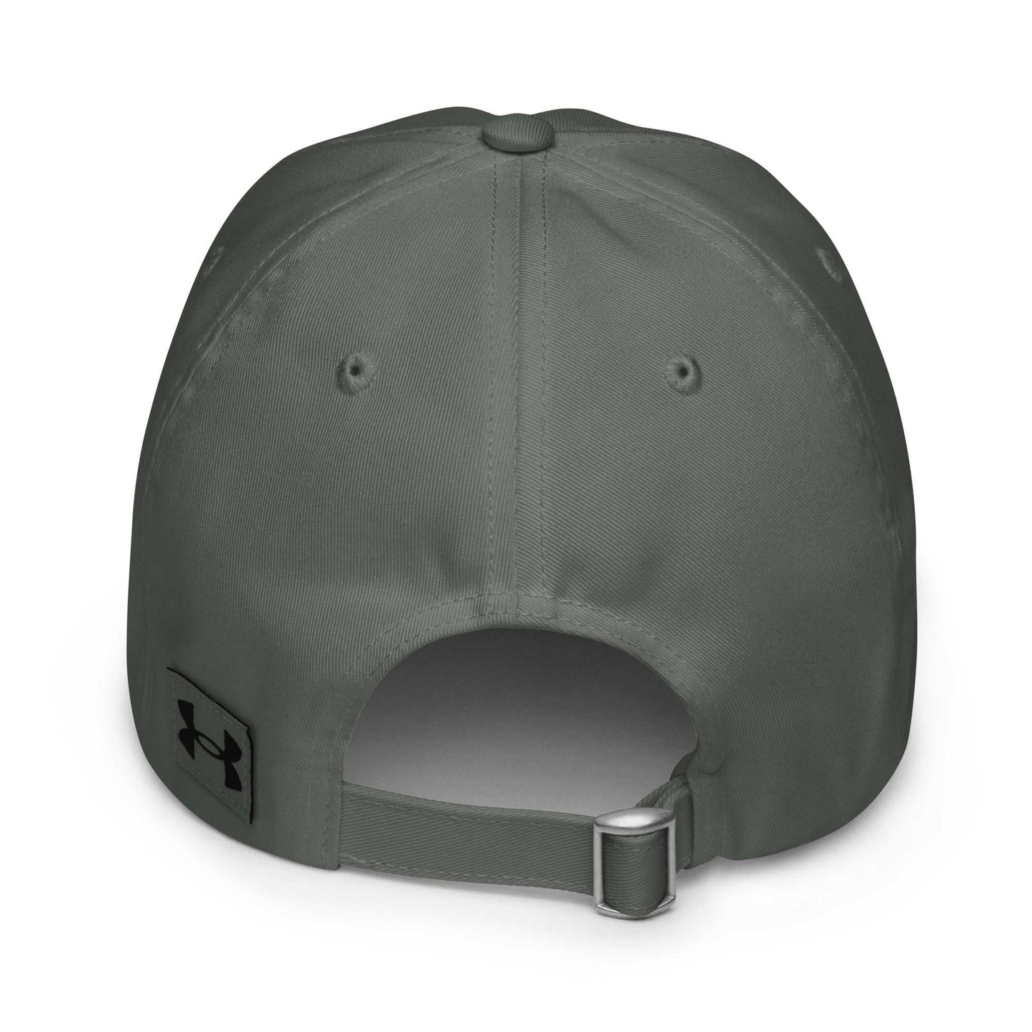Under Armour Rugby hat with HeatGear sweatband and embroidered logo in black