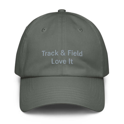 Under Armour® dad hat with HeatGear® sweatband and adjustable strap for track and field performance