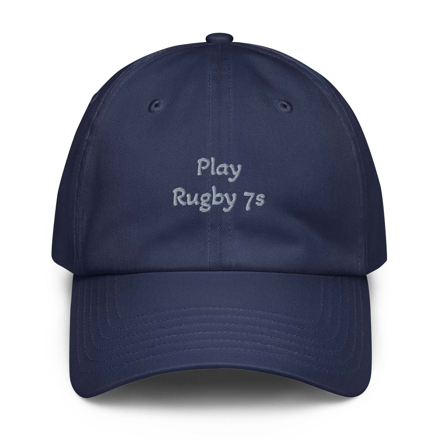 Under Armour® Rugby hat with HeatGear® sweatband, curved visor, and adjustable strap in black