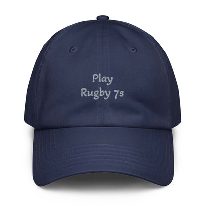 Under Armour® Rugby hat with HeatGear® sweatband, curved visor, and adjustable strap in black