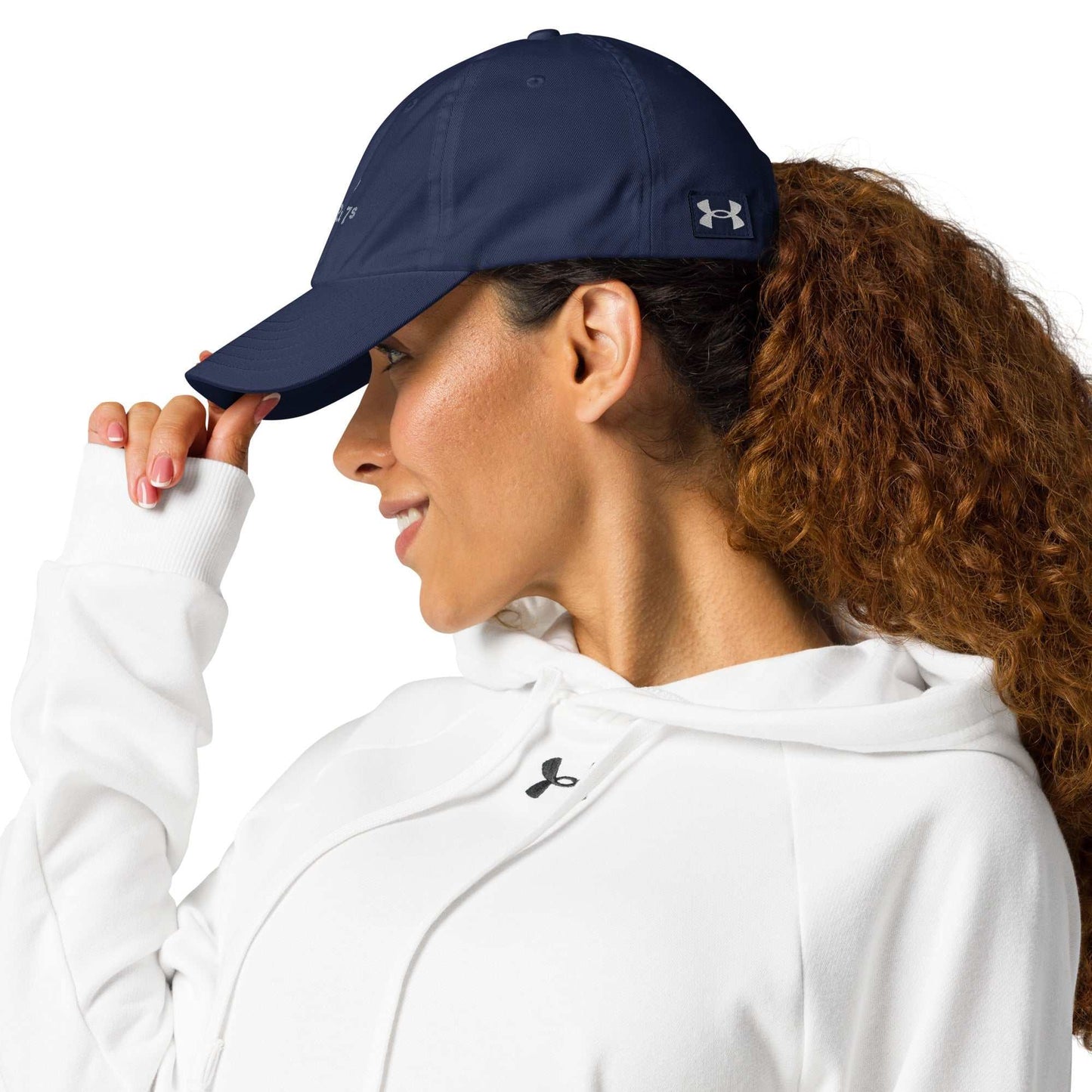 Under Armour Rugby hat with moisture-wicking HeatGear sweatband and adjustable strap