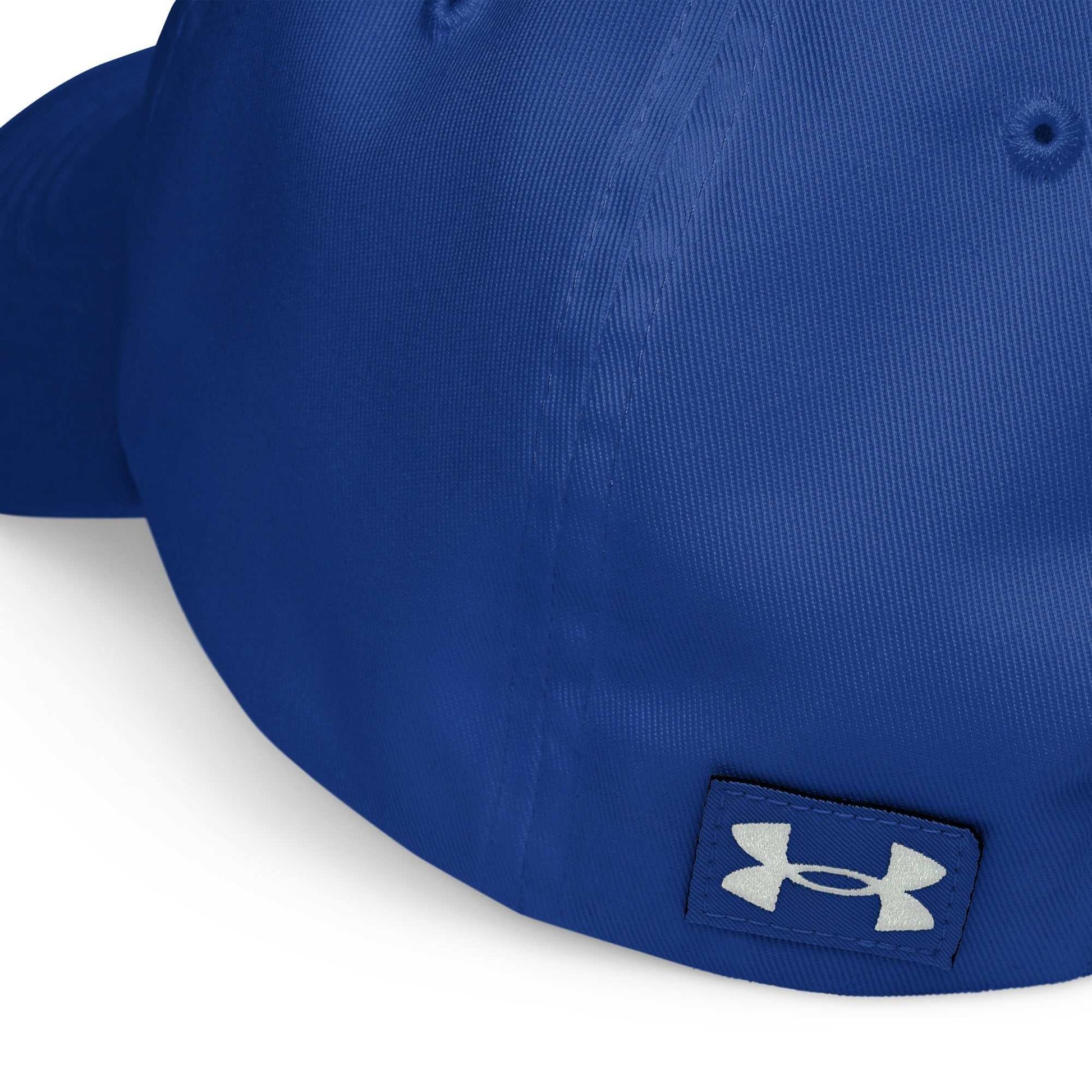 Under Armour® dad hat with HeatGear® sweatband, adjustable strap, and curved visor for comfort and durability