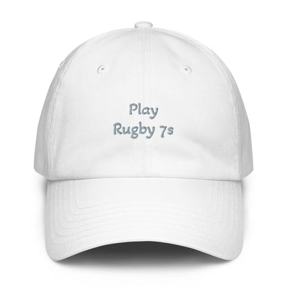 Under Armour® Rugby hat with HeatGear® sweatband, adjustable strap, and curved visor in black