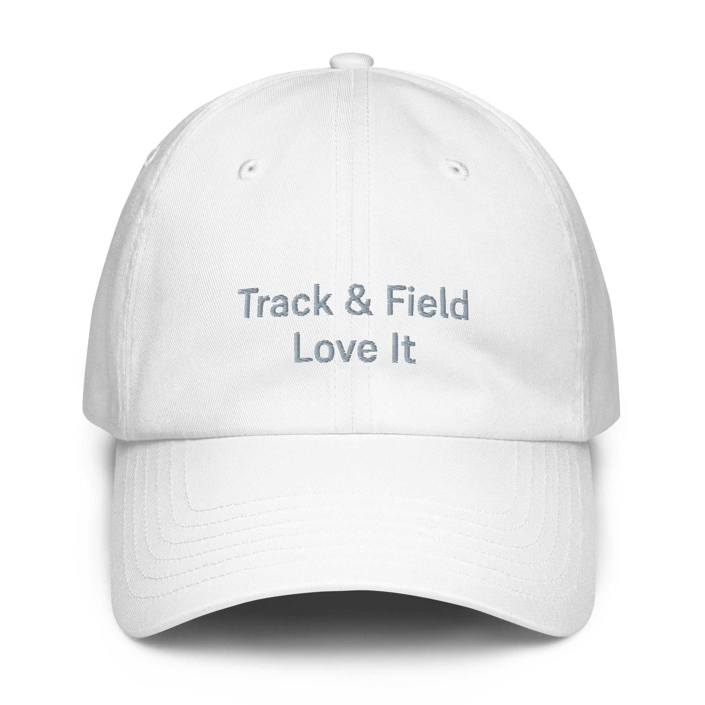 Under Armour® dad hat with HeatGear® sweatband, adjustable strap, and curved visor for track and field performance