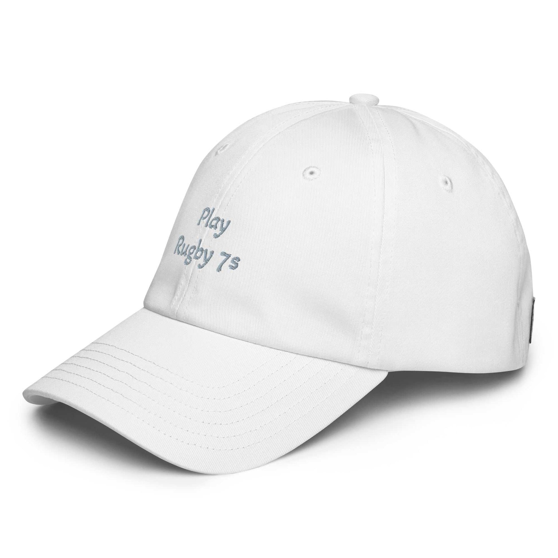 Under Armour® Rugby hat with HeatGear® sweatband and embroidered logo, 6-panel curved visor dad hat for comfort and durability
