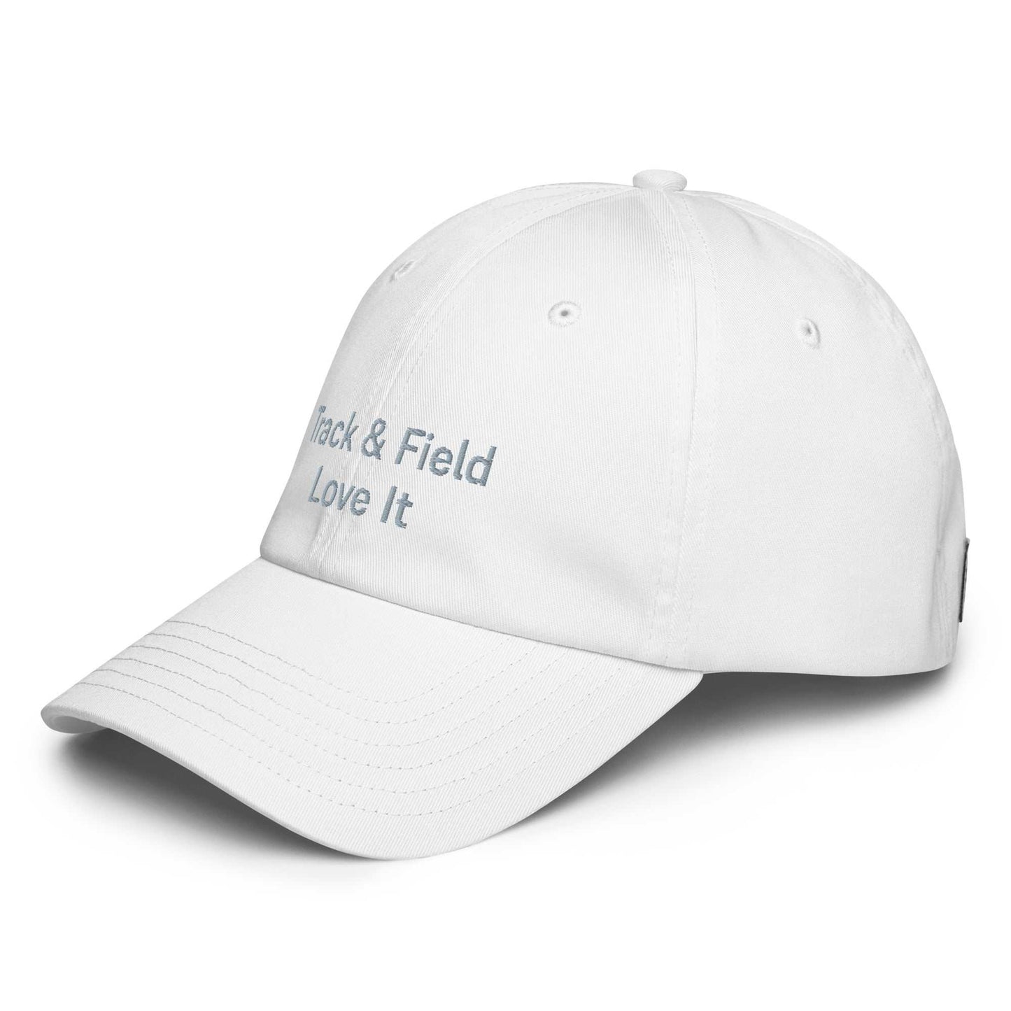 Under Armour® dad hat with HeatGear® sweatband, embroidered logo, adjustable strap, and curved visor