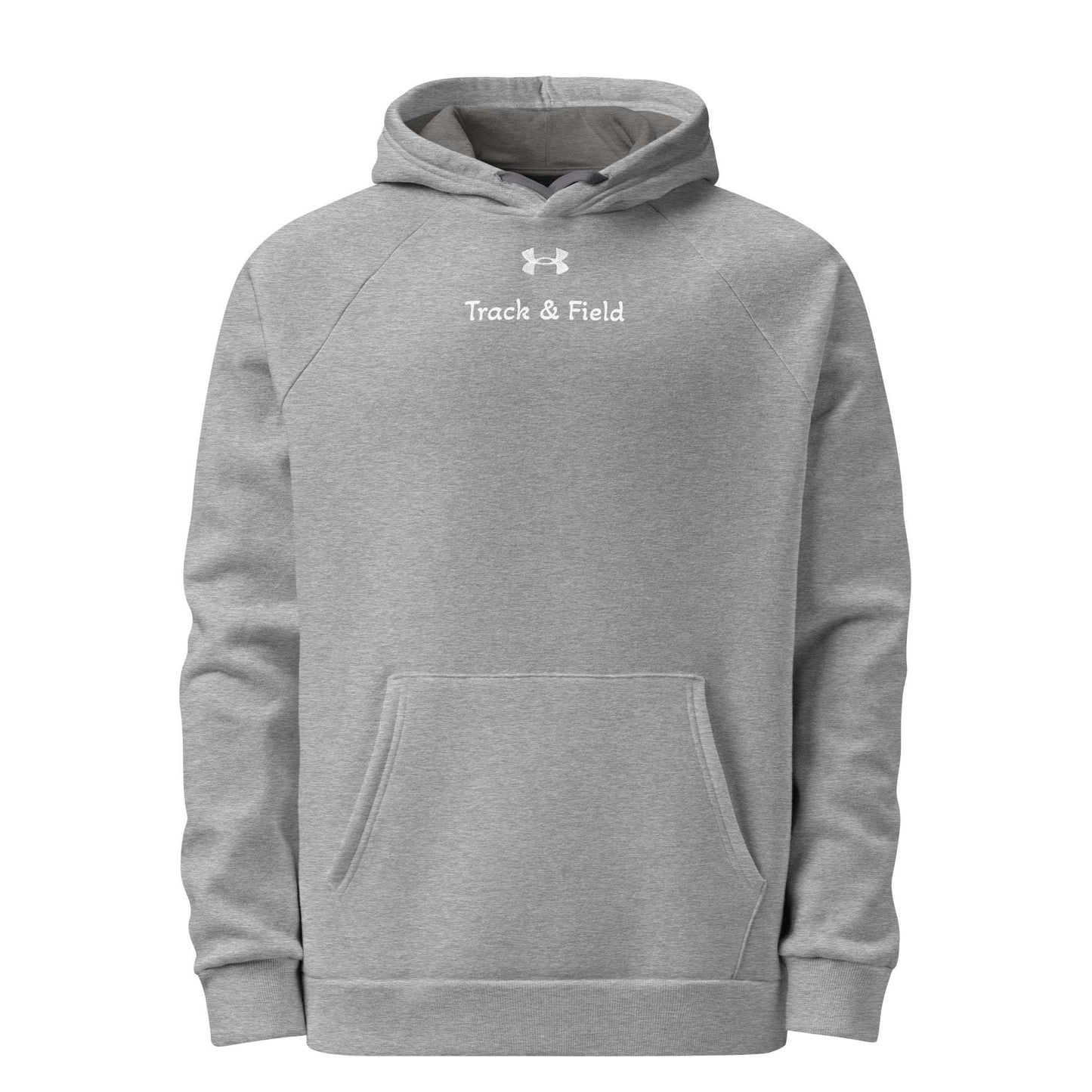 Under Armour® hoodie Track & Field soft fleece with relaxed fit and embroidered logo