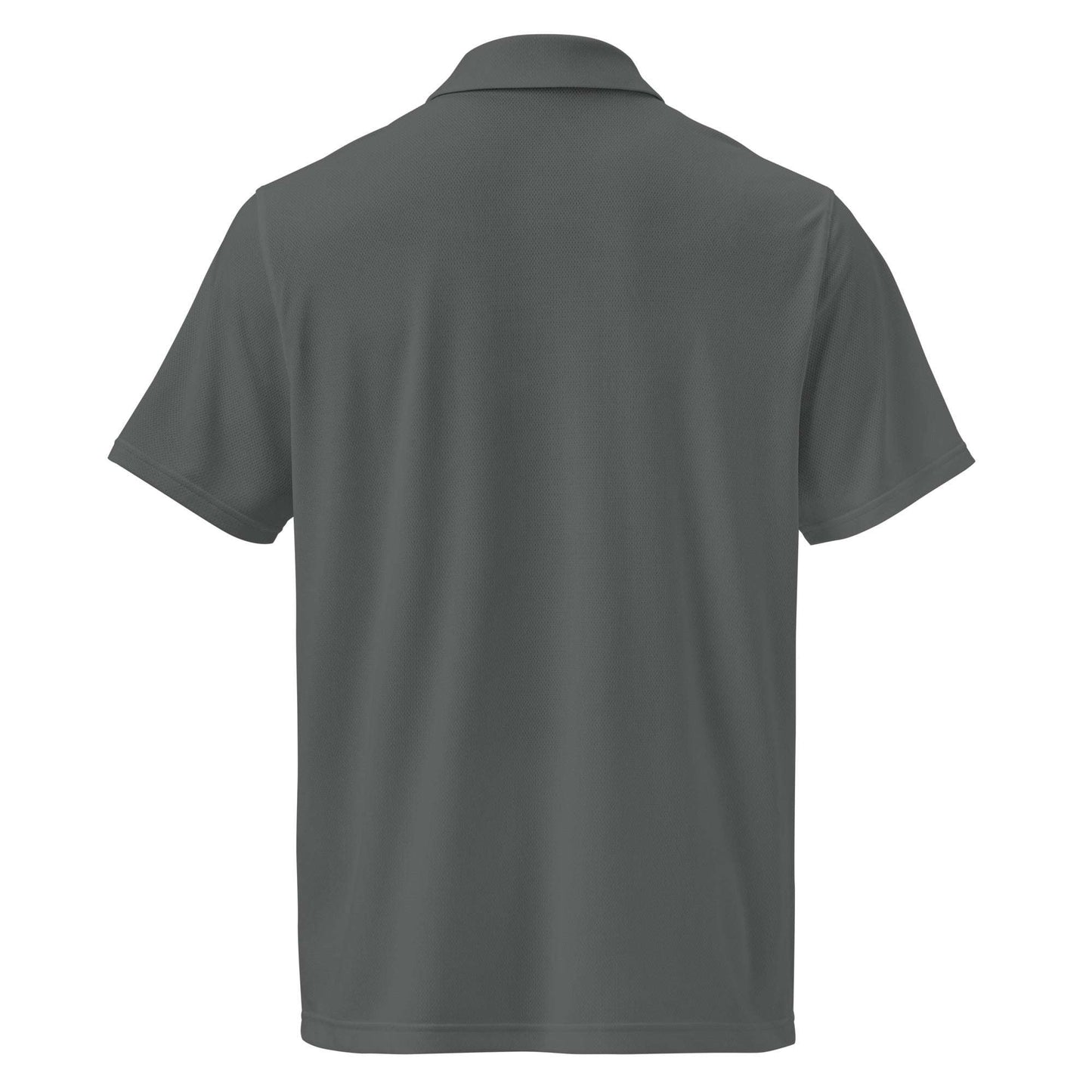 Under Armour® men's polo with breathable fabric and anti-odor technology for track and field performance