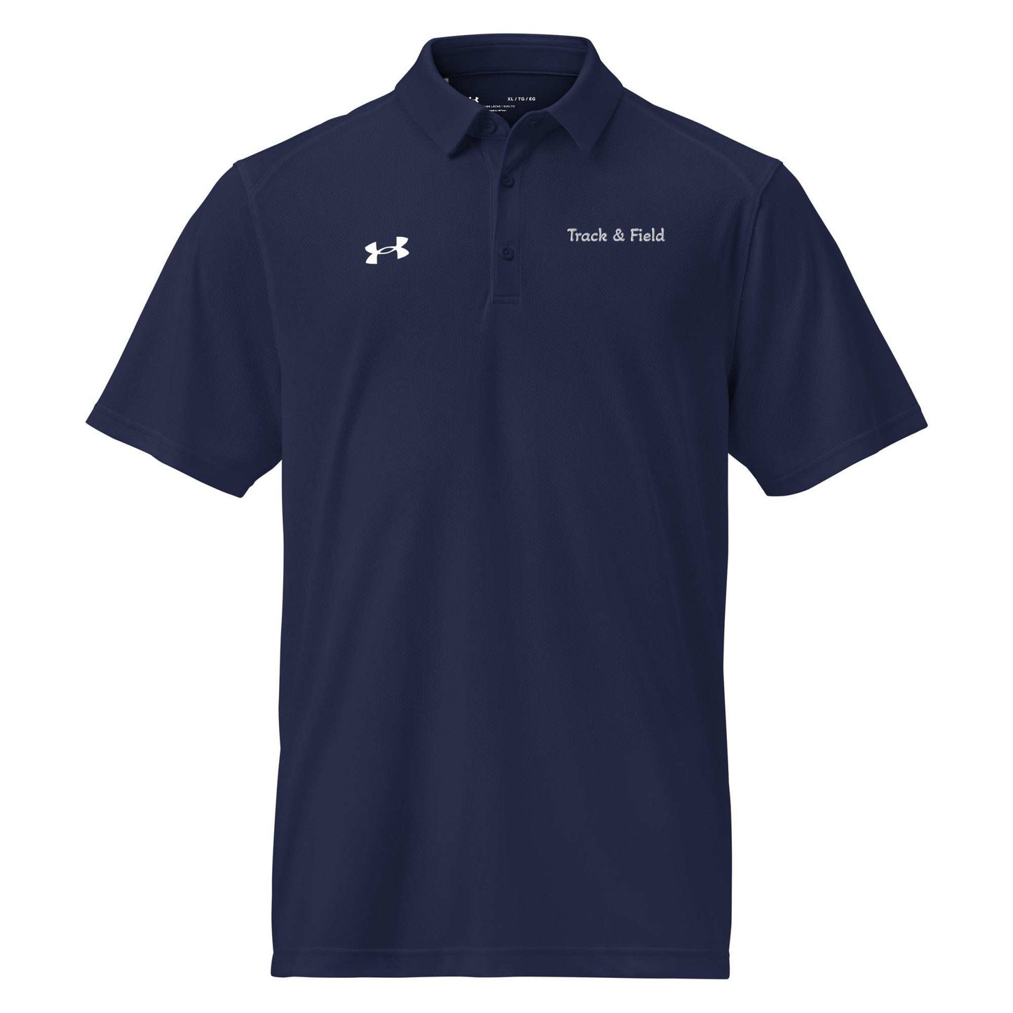 Under Armour® men's polo shirt with breathable, anti-odor fabric and relaxed fit