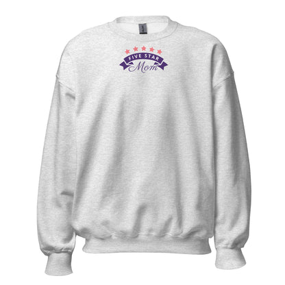 Cozy Mom Sweatshirt in classic fit with air-jet spun yarn and rib knit collar