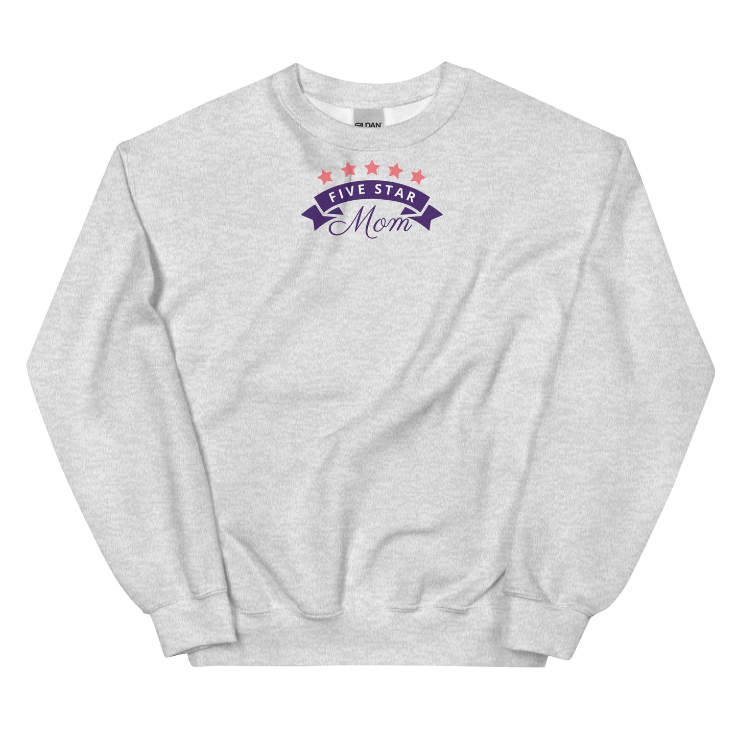 Cozy Mom sweatshirt in classic fit with air-jet spun yarn for softness and warmth