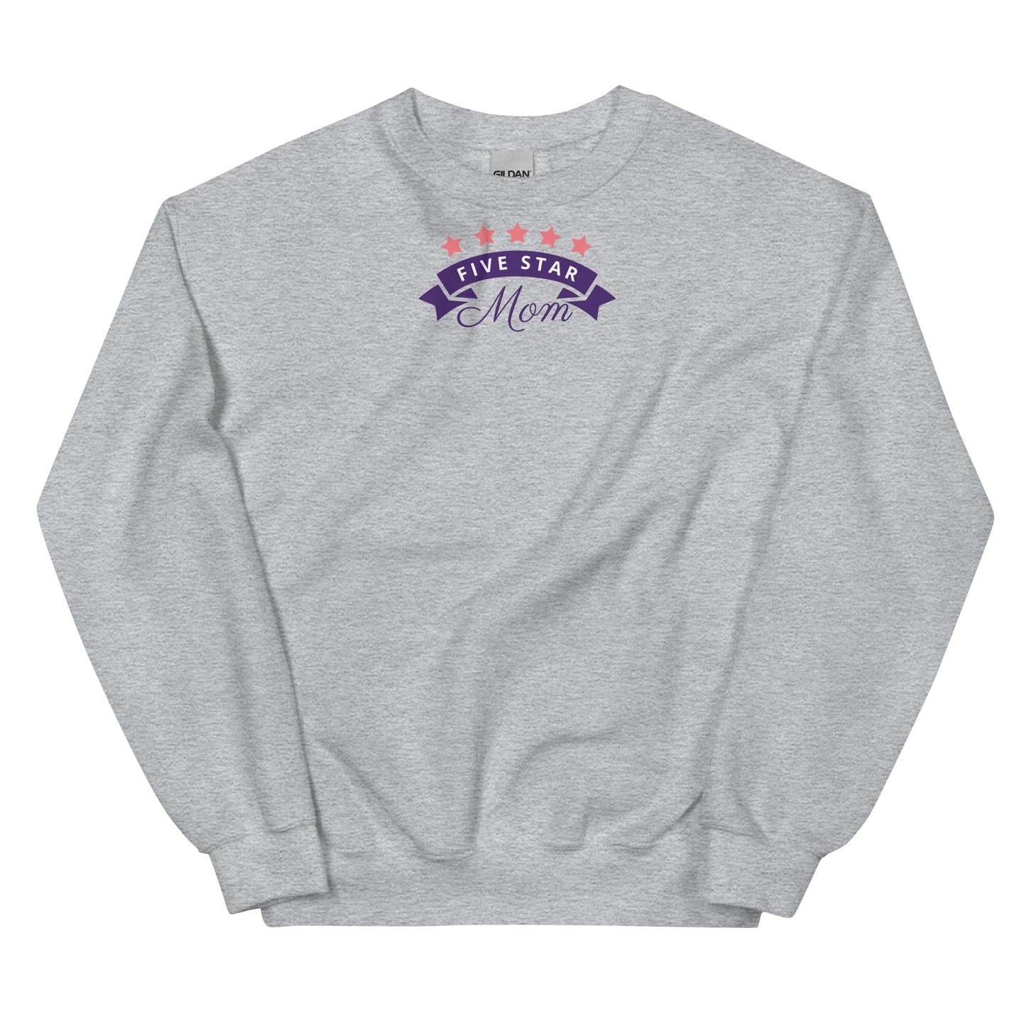 Classic fit Mom Sweatshirt made of soft cotton-polyester blend, perfect for cold weather