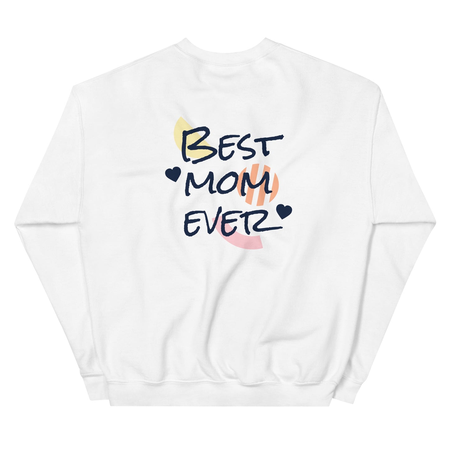 Cozy Mom sweatshirt made of 50% cotton and 50% polyester with classic fit and soft air-jet spun yarn