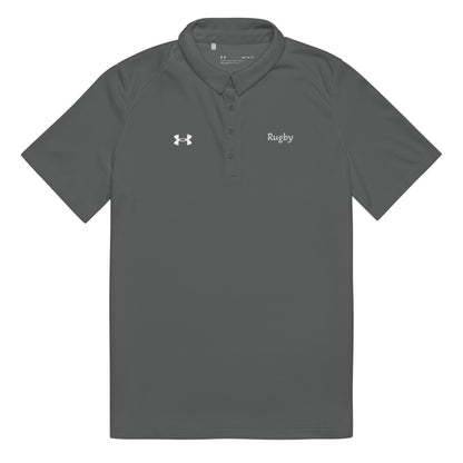 Under Armour women’s polo in breathable lightweight fabric with anti-odor technology and relaxed fit