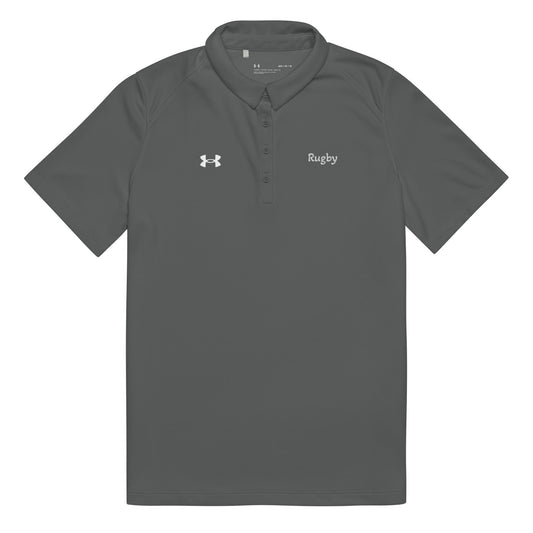 Under Armour women’s polo in breathable lightweight fabric with anti-odor technology and relaxed fit